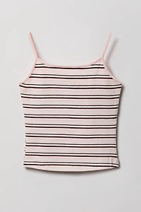 Girls Graphic Ribbed Cami