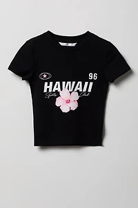 Girls Ribbed T-Shirt