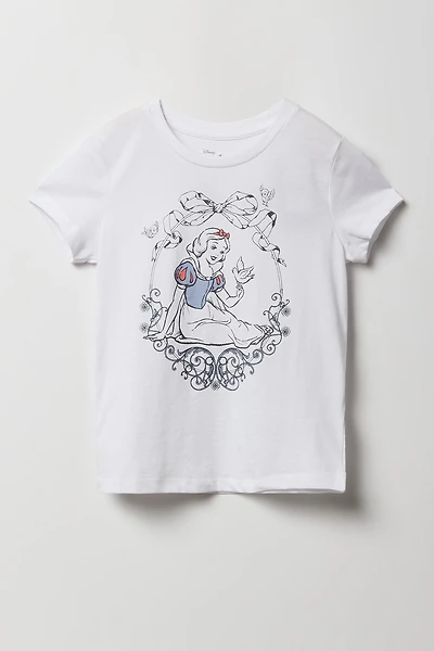 T-shirt à imprimé Snow White pour fille