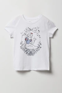 T-shirt à imprimé Snow White pour fille
