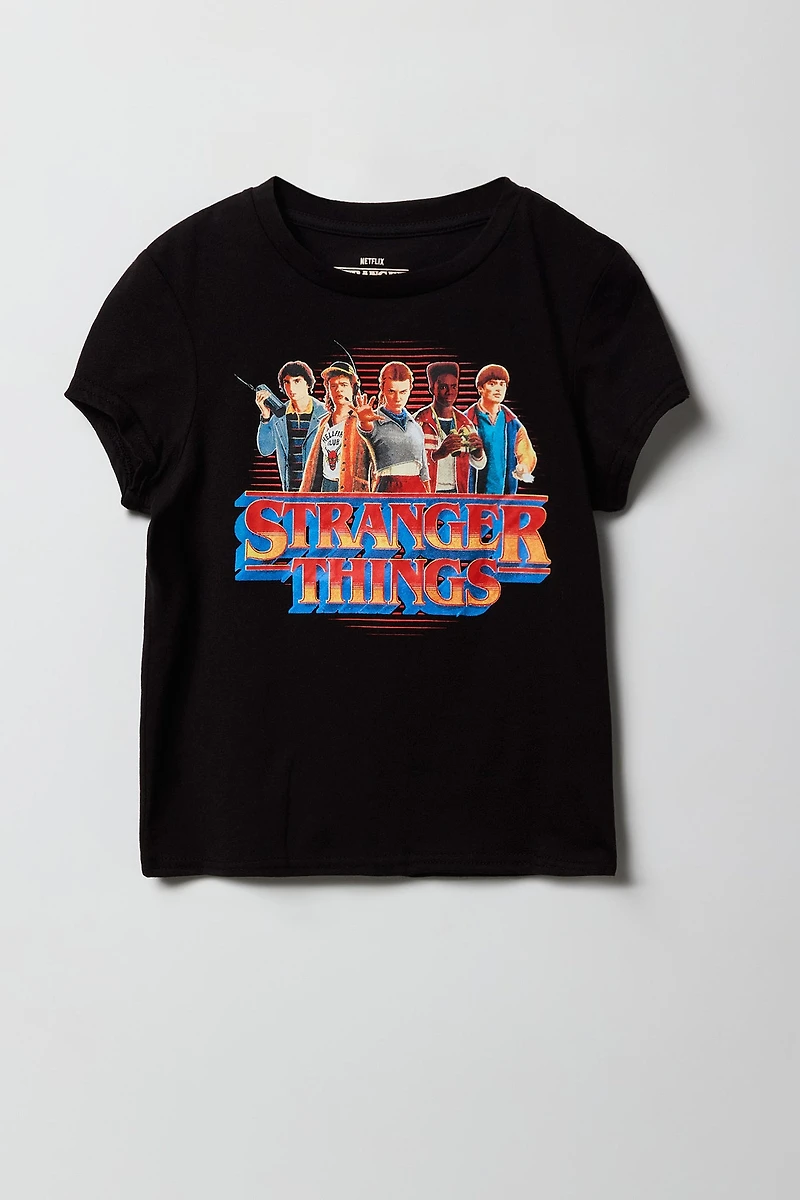 Girls Stranger Things Graphic T-Shirt