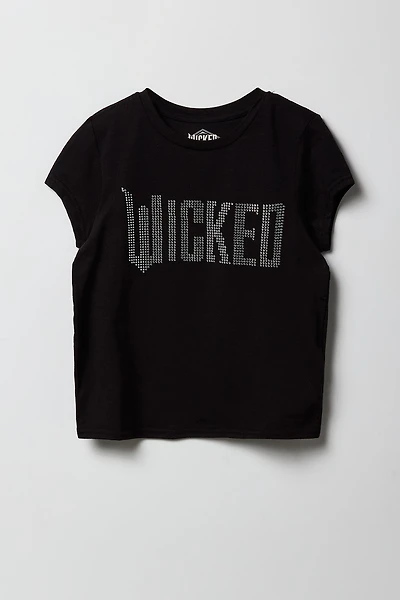 Girls Wicked Rhinestone T-Shirt
