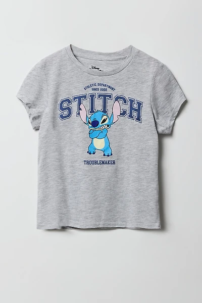 Girls Stitch Graphic T-Shirt
