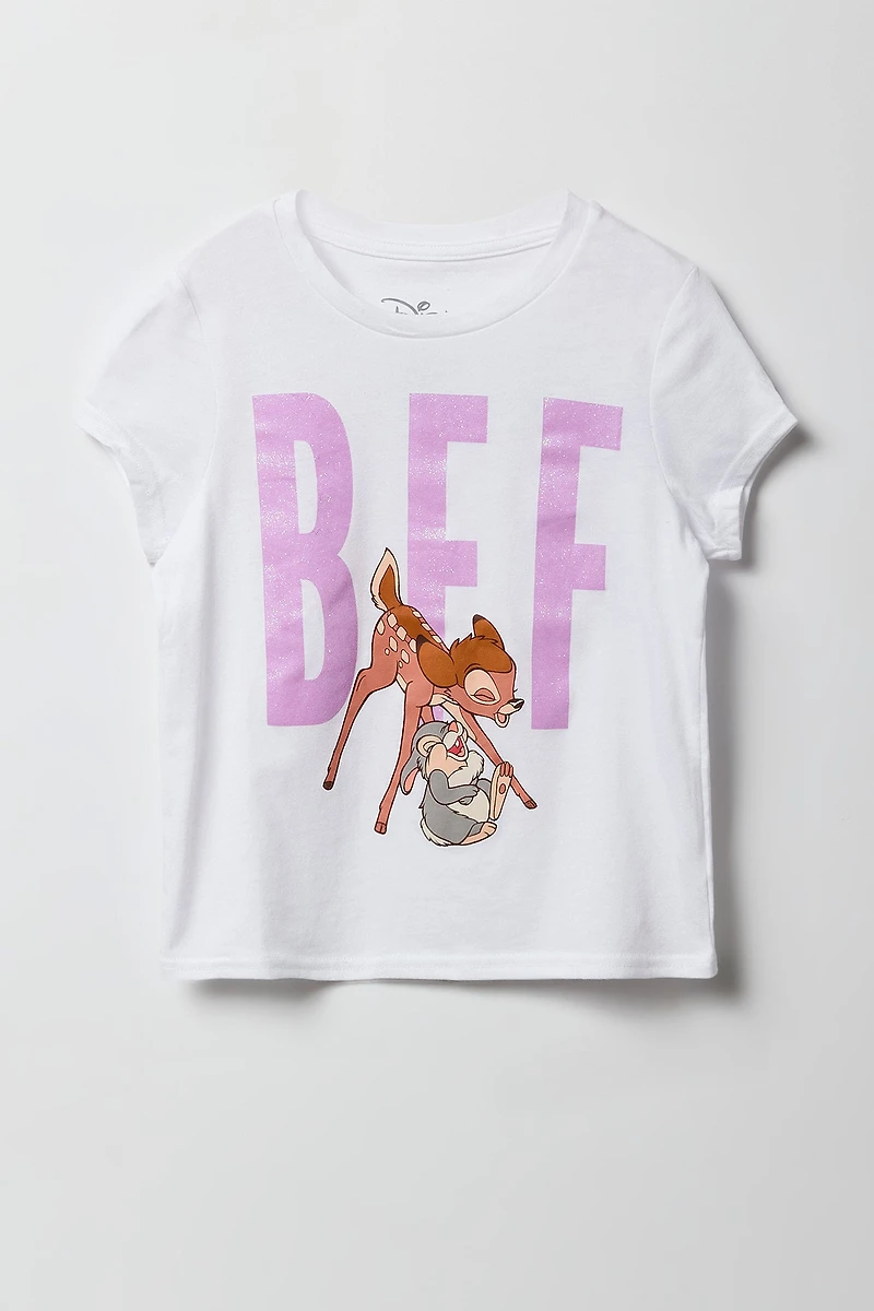Girls Bambi Graphic T-Shirt