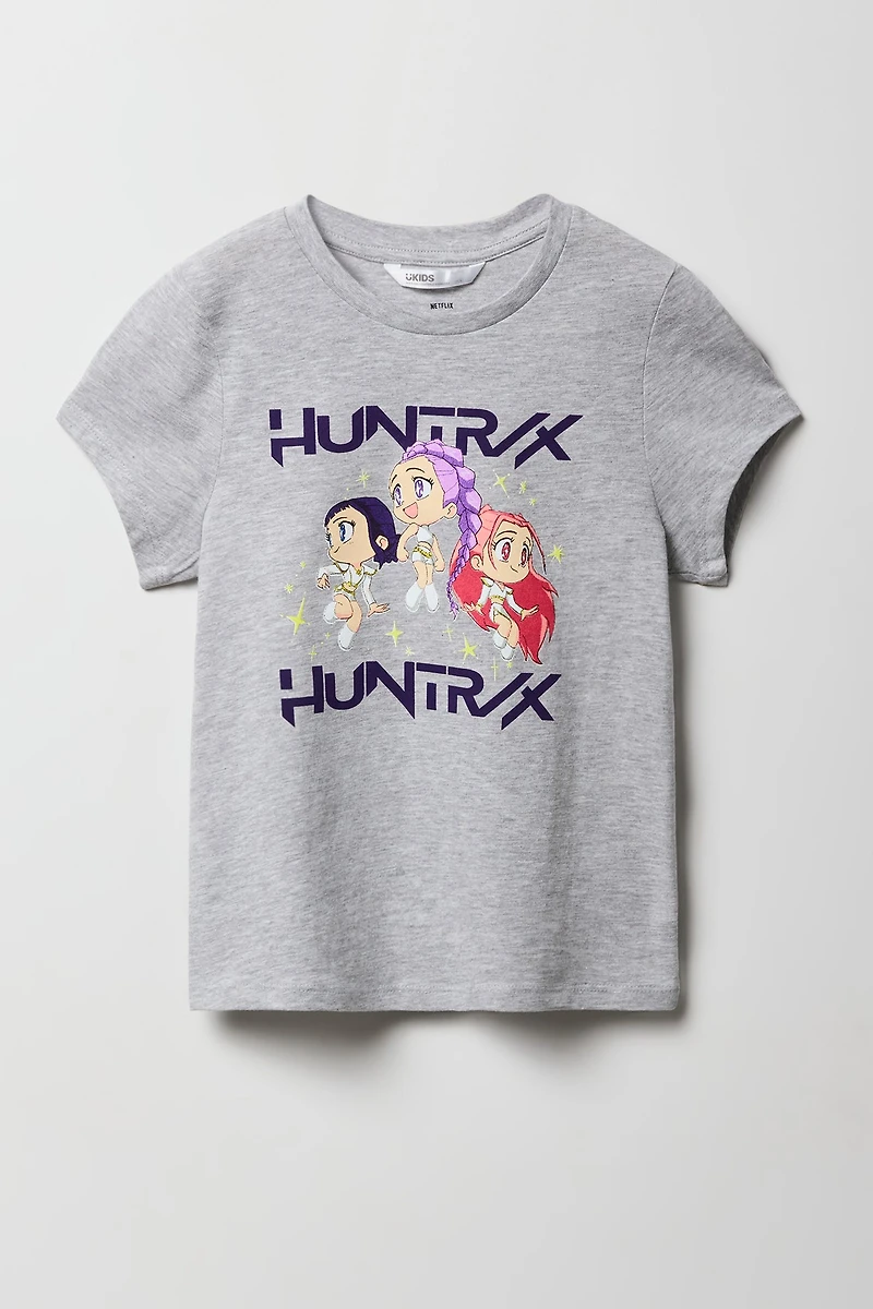 T-shirt à imprimé HUNTR/X pour fille