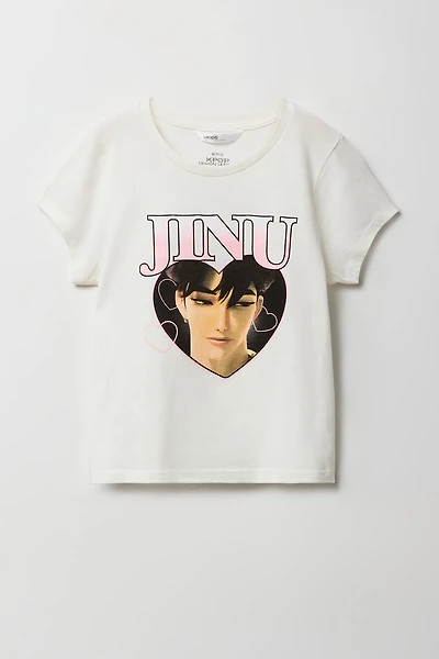 T-shirt à imprimé Jinu pour fille