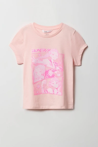 Girls KPOP Demon Hunters Graphic T-Shirt