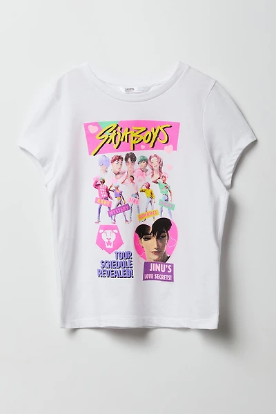 Girls KPOP Demon Hunters Boys Graphic T-Shirt