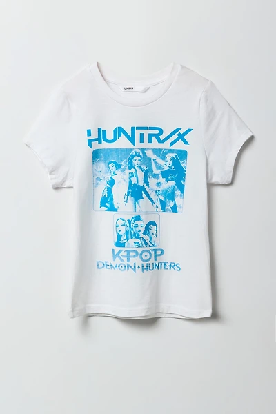 T-shirt à imprimé KPop Demon Hunters pour filles
