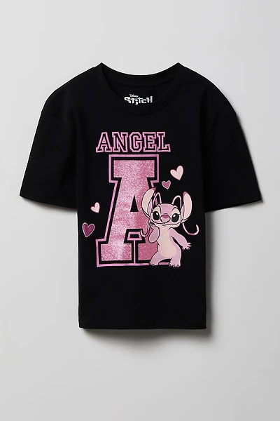 Girls Stitch Graphic T-Shirt