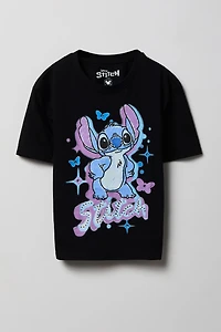 Girls Stitch Graphic T-Shirt