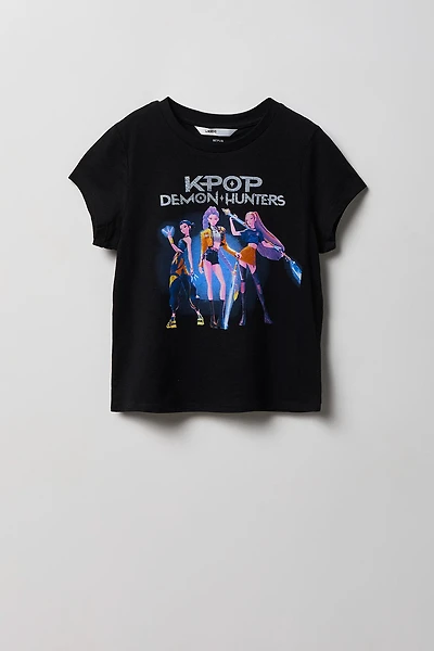 Girls KPop Demon Hunters Graphic T-Shirt