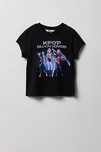 Girls KPop Demon Hunters Graphic T-Shirt