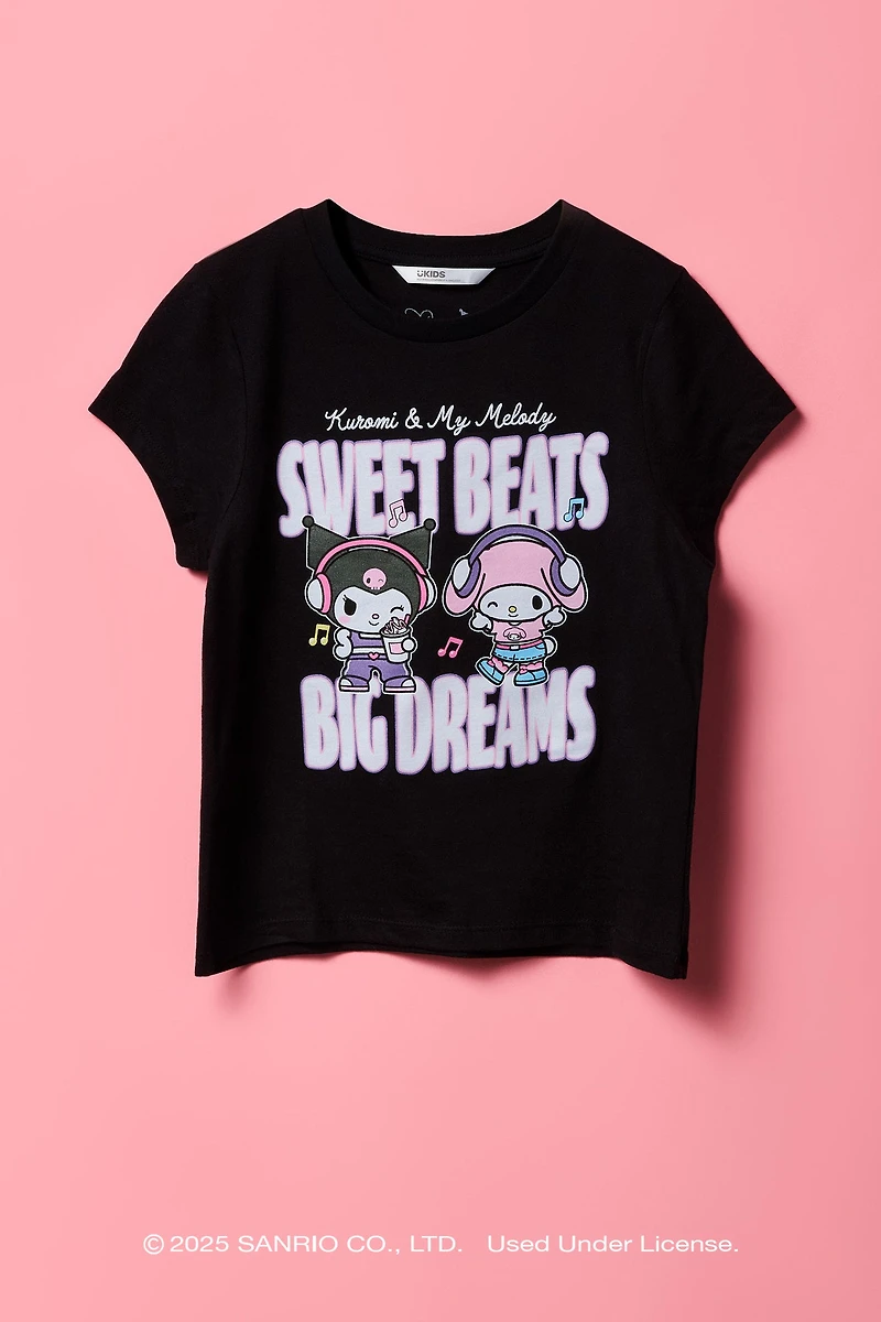 Kuromi™ & My Melody™ Girls Graphic T-Shirt
