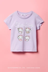 Hello Kitty® Girls Heavy Cotton Graphic T-Shirt