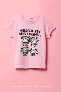 Hello Kitty® And Friends Girls Heavy Cotton Graphic T-Shirt