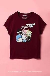 Hello Kitty® & Friends Girls Heavy Cotton Graphic T-Shirt