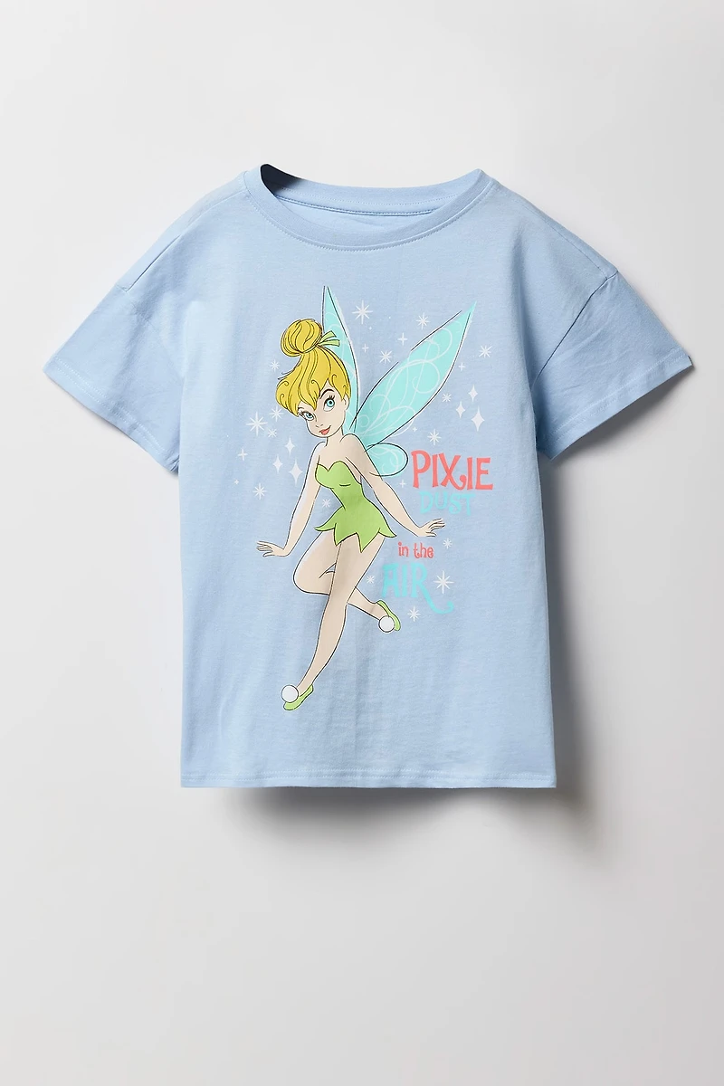 Girls Tinkerbell Graphic T-Shirt