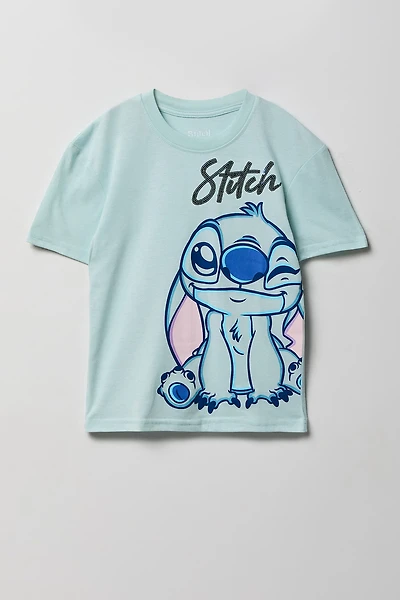 Girls Stitch Graphic T-Shirt