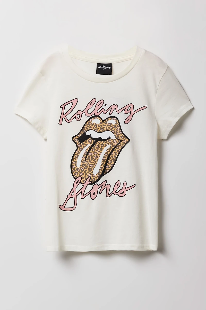 Girls The Rolling Stones Oversized Graphic T-Shirt
