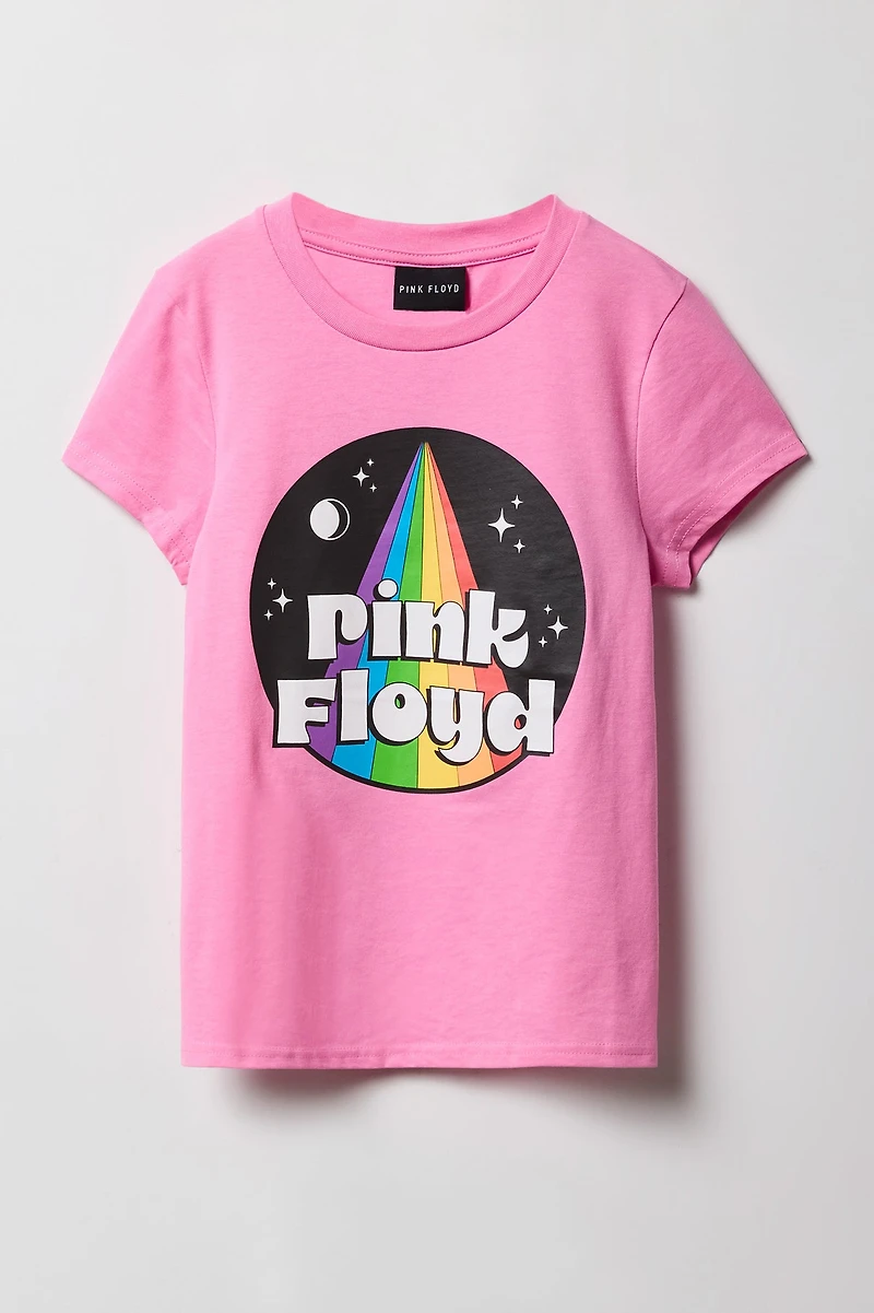 T-shirt surdimensionné à imprimé Pink Floyd pour fille