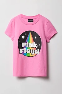 T-shirt surdimensionné à imprimé Pink Floyd pour fille