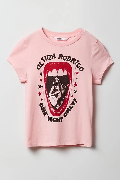 Girls Olivia Rodrigo Graphic T-Shirt