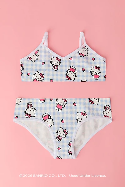 Hello Kitty® Girls Seamless Bralette & Brief Set