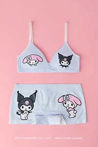 Kuromi™ & My Melody™ Girls Bra Boy Short Set