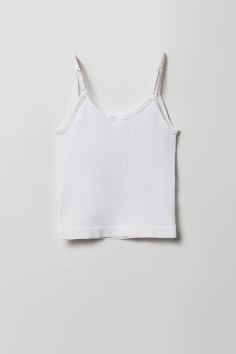 Girls Seamless Ribbed Cami