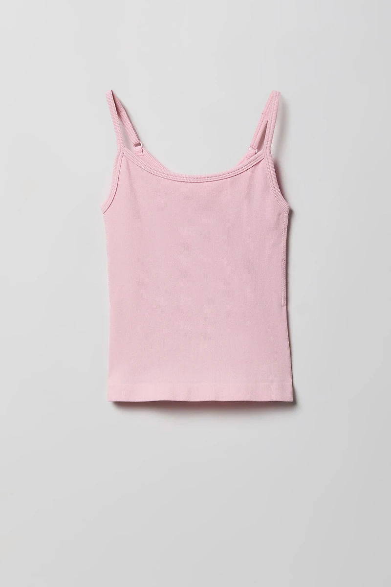 Girls Seamless Ribbed Cami