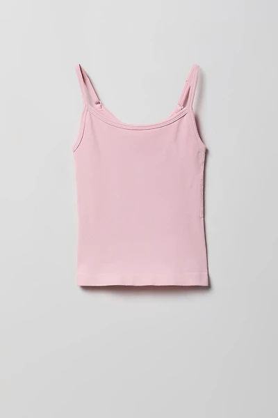 Girls Seamless Ribbed Cami