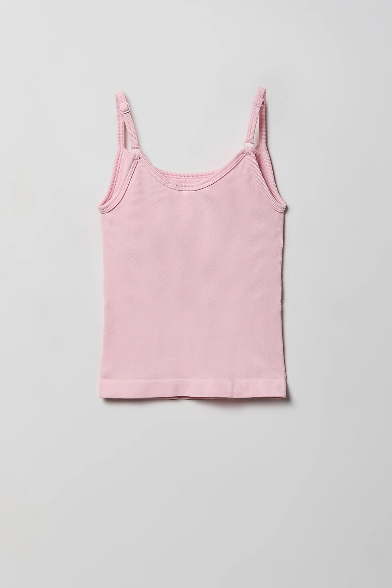 Girls Seamless Ribbed Cami