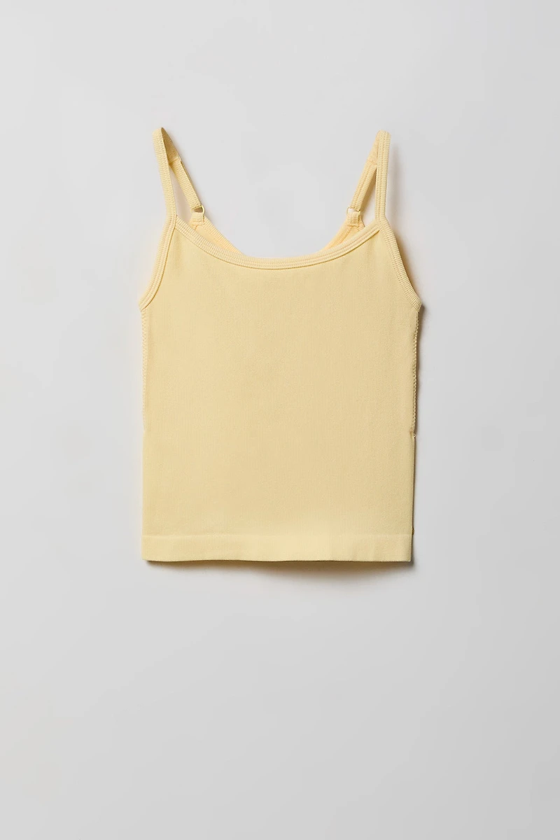 Girls Seamless Ribbed Cami