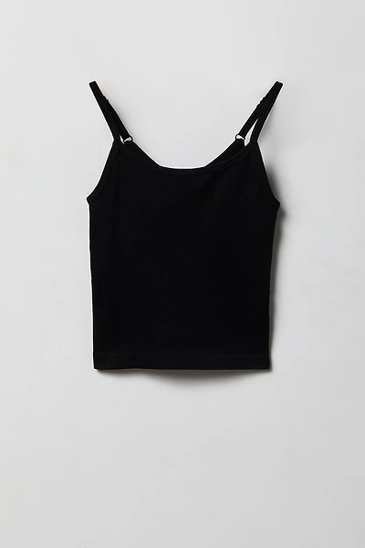 Girls Seamless Ribbed Cami