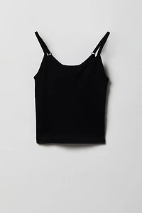 Girls Seamless Ribbed Cami