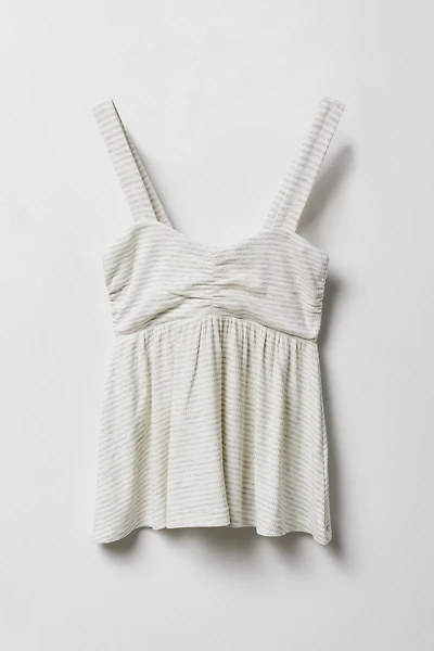 Camisole côtelée ajustée et évasée pour filles