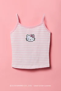 Hello Kitty®  Girls Graphic Ribbed Tank