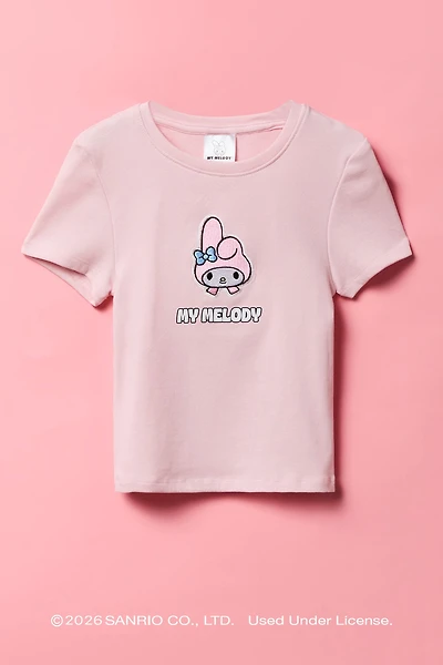 My Melody™ Girls Embroidered T-Shirt