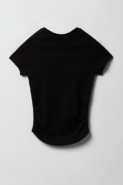 Girls Side Cinched T-Shirt