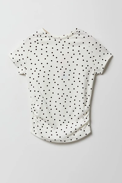 Girls Side Cinched T-Shirt