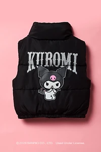 Kuromi™ Girls Puffer Vest