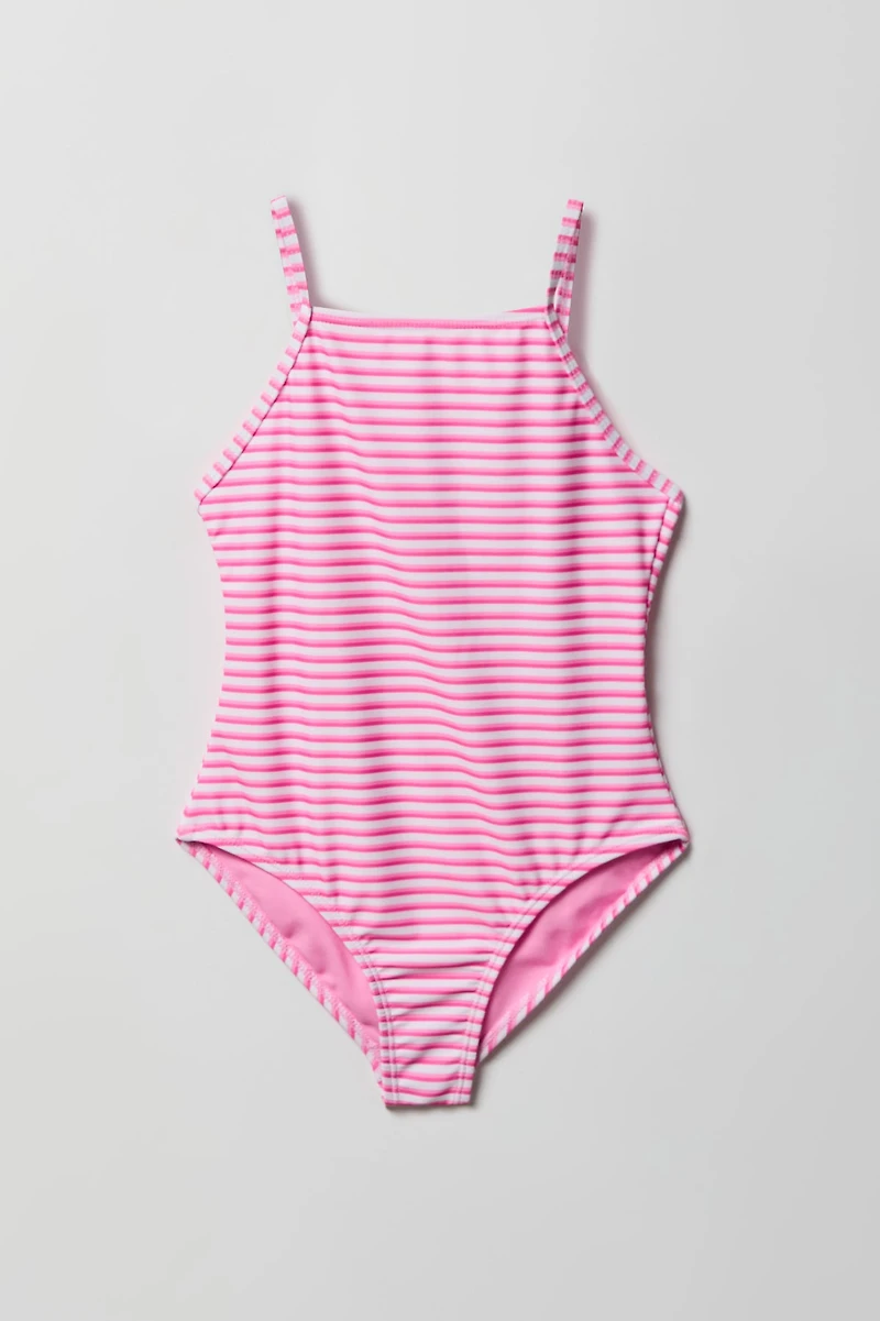 Girls Graphic One Piece Swimsuit