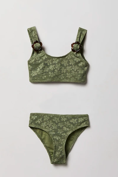 Girls Crochet Swim Set