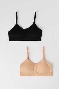 Bralette sans couture pour fille (Lot de 2