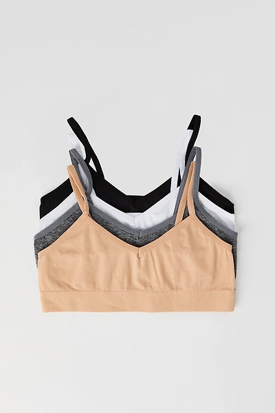 Bralette sans couture non coussinée pour fille (Lot de 4)