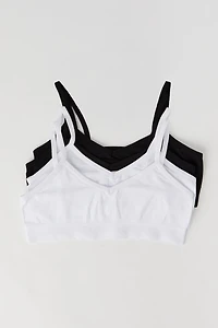 Girls Seamless Non-Padded Bralette (4 Pack)