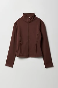 Jacket à glissière haute densité Active pour filles