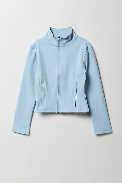 Jacket à glissière haute densité Active pour filles