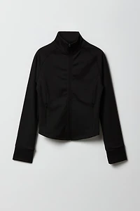 Girls Active Zip-Up Jacket